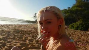 Chloe makes her way to Hawaii and the nude beach!